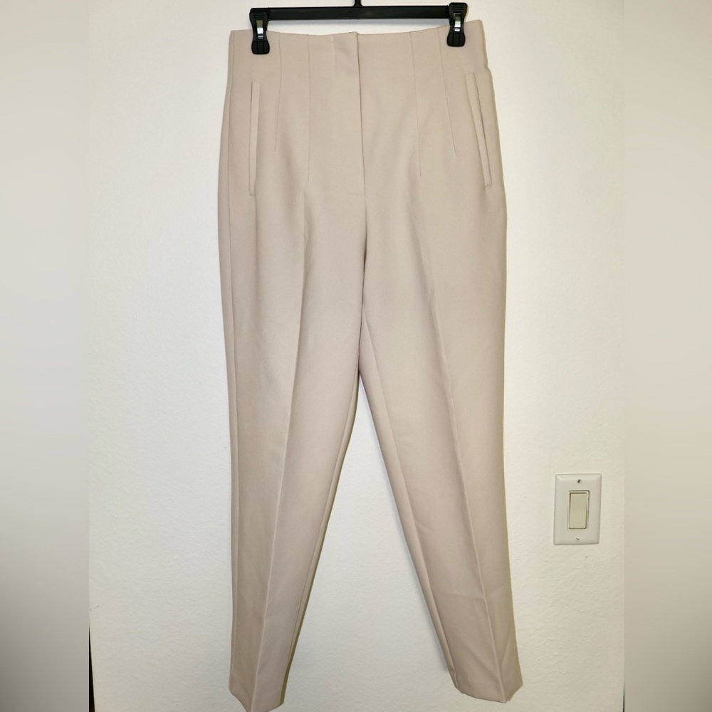 Zara Cream Ankle Pants